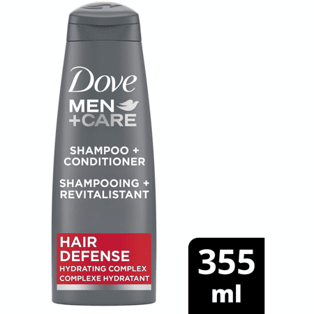 Dove Men+Care 2 In 1 Shampoo & Conditioner Defense, for Stronger Hair 355 ml
