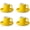 Yellow, variant on 2.5OZ Mini Espresso Cups Set of 4, Black Ceramic Demitasse Espresso Mugs with Saucers, Small Coffee Cups for Single/Double Espresso Shots