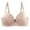 Khaki, variant on Bras for Women V Neck Bra Padded Seamless Adjustable Straps Bralettes Everyday Basic Sleeping Bras Black 100D