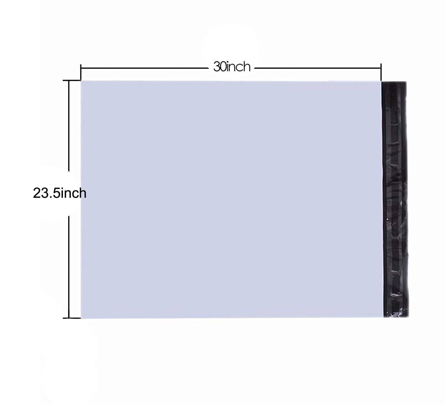 Large Poly Mailers Pcs Jumbo Shipping Bags For Clothing Shoes Box White Waterproof Tyvek Plastic Mailing Envelopes 24x30 Inches Walmart Com Walmart Com