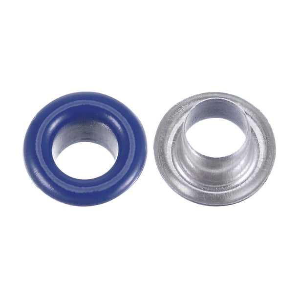 200 Sets 10 Colors ID Grommets Eyelets 0.18 Inch Hole Self Backing Eyelet Mini Crop A Dile Metal Grommets Kit Washers Repairing Bead Cores Clothes Leat