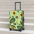 thumbnail image 3 of Wukai Avocado With Seeds Elastic Luggage Cover: Personalized Protection for Your Suitcase - Fits 19~29-inch, Washable & Durable Travel Companion-Small, 3 of 8