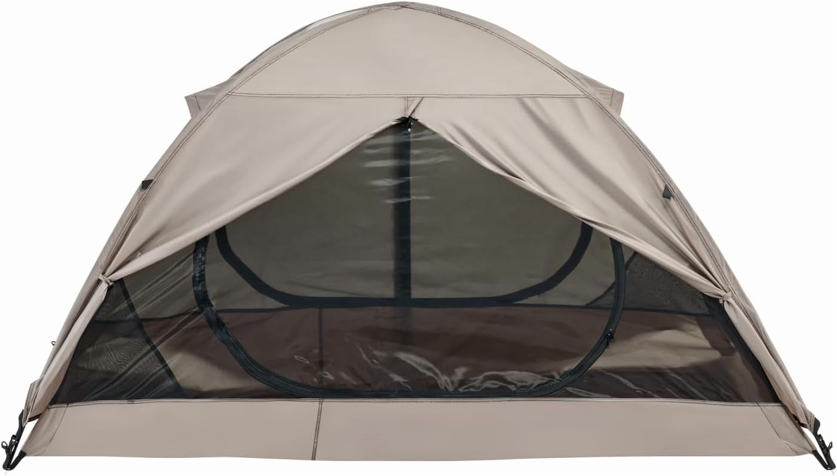 Double Layer Waterproof 2-Person Dome Tent - 4-Season Weather-Resistant Camping Tent for Rain and Wind Protection - Ultralight & Easy Setup Outdoor Gear