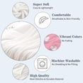thumbnail image 3 of Valentines Day Decorative Throw Blanket Pink Love Heart Throw Blanket Girlfriend Wife Couple Gift Blanket for Couch Sofa Bed Soft Lightweight Fleece Blankets and Throws 50x60, 3 of 6