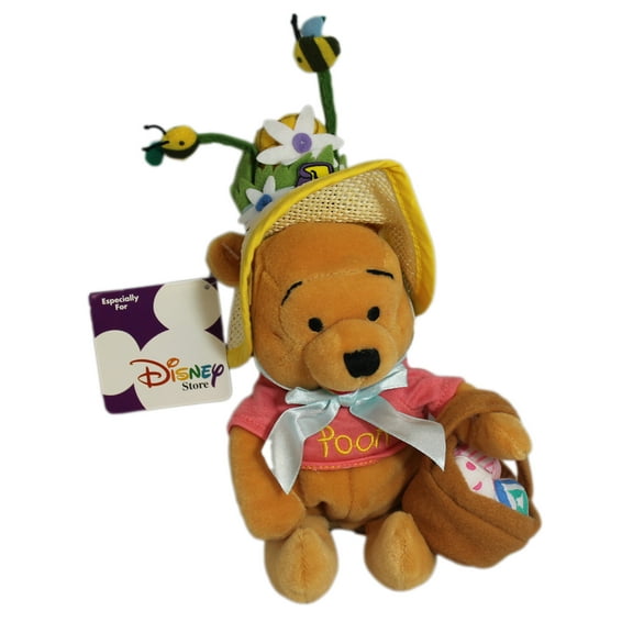 Disney Plush: Easter Bonnet Pooh Bear | Stuffed Animal
