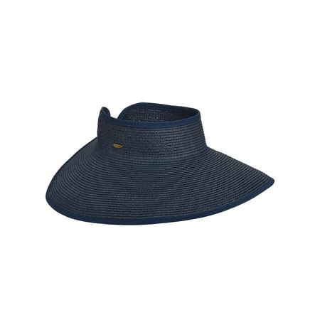 Dorfman Pacific - Dorfman Pacific Women's Packable Roll Sun Visor Hat ...
