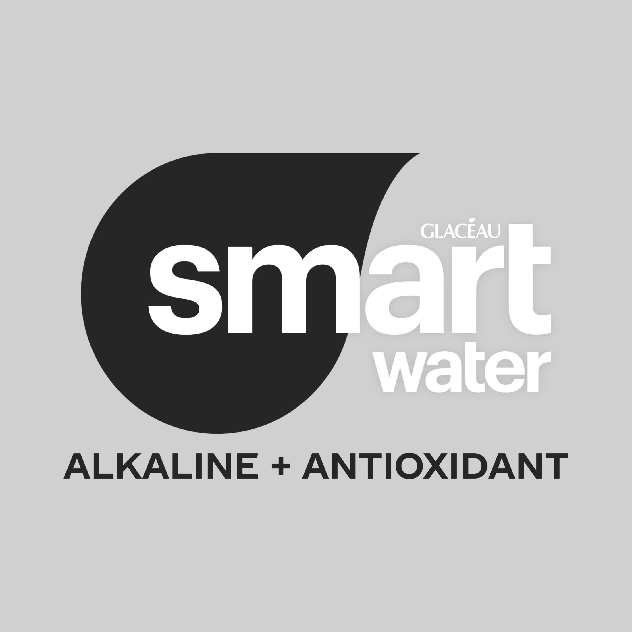 smartwater Alkaline with Antioxidant Water Bottles, 33.8 fl oz, 6 Pack