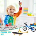thumbnail image 4 of Set de juguetes Cindeer Mini Finger para monopatines, bicicletas y patinetes, 33 unidades, 4 of 7