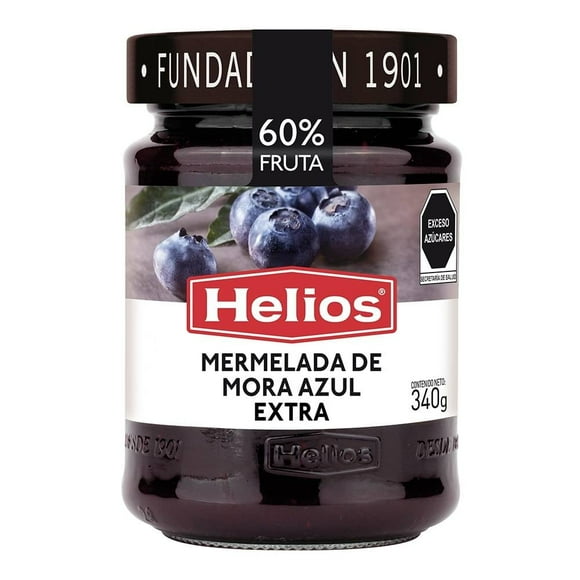 Mermelada de mora azul Helios extra 340 g