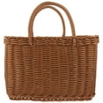 thumbnail image 2 of Eease Woven Straw Hamper Market Basket for Shopping and Picnic, 2 of 5