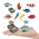 thumbnail image 2 of Juego de figuras de animales marinos, 11 piezas, juguetes realistas de PVC para niños, 2 of 2