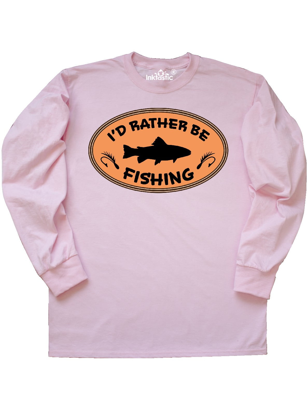 I'd Rather Be Fishing Adult Crewneck Sweatshirt