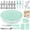 Green-71, variant on 71pc White Cake Decorating Bakeware Kit