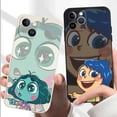 thumbnail image 4 of Disney-funda de teléfono con dibujos animados para niñas, carcasa protectora de dibujos animados Inside Out 2, ansiedad, Envy, 15, 14, 13, 12Plus, Pro Max, 4 of 5