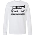 thumbnail image 3 of Inktastic Trumpet Music Joke Long Sleeve T-Shirt, 3 of 5