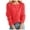 Red, variant on Kureaily Women's Long Sleeve Lightweight Crewneck Casual Button Down Cardigan Sweater
