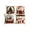 T, variant on 2026 Christmas Indoor Home Decor 4 Pack Christmas Decorative Throw Pillow Covers Scene Visual Holiday Cushion Slipcovers Pillow Cases With Hidden Zipper For Sofa Couch Indoor