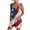 #7_Multicolor, variant on Breathable Linen Patriotic Jumpsuit - Women's 4th of July Romper with Adjustable Straps | Sleeveless Wide Leg Design for All-Day Summer Comfort