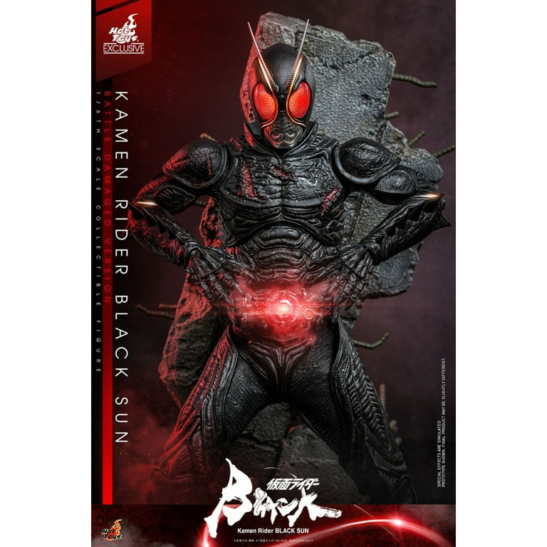 ホットトイズTMS115 仮面ライダー1/6 BLACK SUN ダメージ限定版 Figure Hot Toys TMS115 - Kamen Rider Black Sun - Black Sun Battle