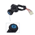 thumbnail image 7 of Ignition Key Switch 3313-439 Fit for Arctic Cat 366/350/425/400/450 2008-2015, 7 of 7