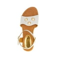 thumbnail image 6 of Victoria K Women's Three Pearls Sandals, 6 of 7