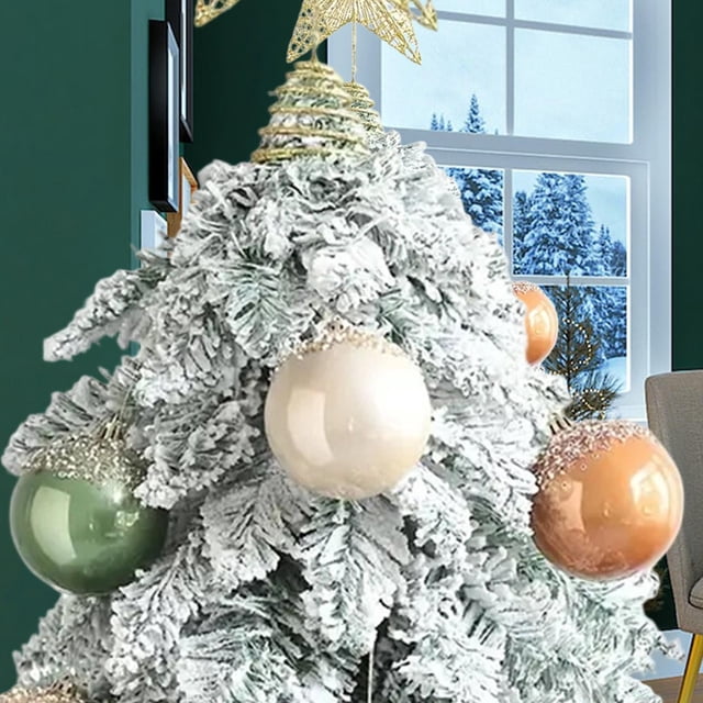 3 Colgantes de Bolas Navideñas, Adornos Navideños Decorativos, Bolas Colgantes para El de Navidad para Las Fiestas de año .