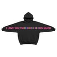 thumbnail image 6 of Oiyii Tween Girl's Sleeve Printed Hoodie Sweatshirt Long Sleeve Casual Hooded Sweatshirt Daily Pullover Top,Black, 6 of 6