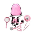 thumbnail image 4 of figatia 7 Piece Outdoor Exploration Set Outdoor Exploration Toy Set Backpack Whistle for Pink, 4 of 9