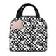 thumbnail image 1 of Easygdp Ying Yang Checkered Bolsa Térmica Premium - Tela Oxford Impermeable, Gran Capacidad, Bolsillo Frontal, Unisex para Trabajo, Escuela, Actividades al Aire Libre y Picnics, 1 of 8