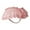 Pink, variant on Intimates Underwear For Women Teddy Bodysuit Underwear Cutout Lace Up Love Lace Underwear