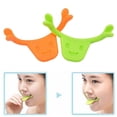 thumbnail image 5 of Visland Personal Face Trainer, Smile Beauty Exerciser Facial Smile Maker Trainer Forming Mouth Exerciser for Muscles Stretching Lifting Exercise Lips Trainer(Green, 3 Pcs), 5 of 5