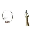 thumbnail image 1 of Portabotellas de vino,Soporte para botellas de vino,soporte para botellas de vino,estante de hierro,Figura de escritorio,Artesanía de escritorio con figuras africanas coleccionables,Estatua de, 1 of 8