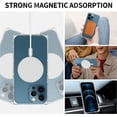 thumbnail image 2 of Case for iPhone 12 Pro [Compatible with MagSafe] Hard PC Soft TPU Bumper Anti-Drop Anti-Scratch Shock Absorption Protective Slim Clear  Case for iPhone 12 Pro 6.1 Inch, 2 of 13