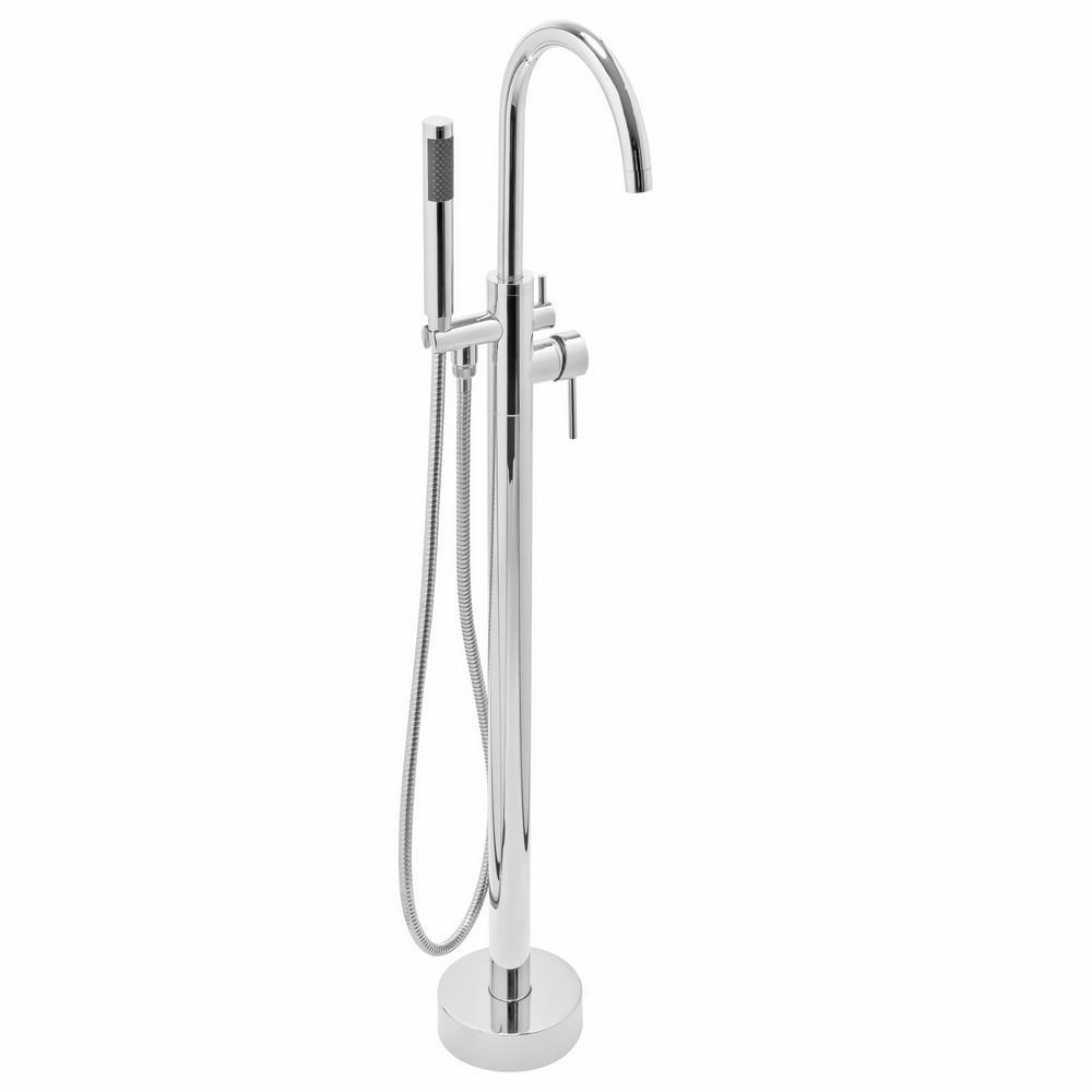 AKDY 47" Freestanding Bathtub Faucet Floor Mount Tub Filler Handheld