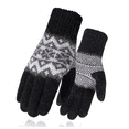 thumbnail image 1 of Gants d'Hiver pour Hommes et Femmes - Gants de Course à Écran Tactile Tricoté à -20 °F d'Épaisseur, 1 of 5