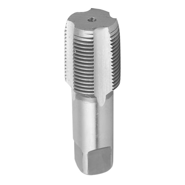 "Premium Silver HSS Thread Repair Tap - 27mm CNC Machine Tool for Precision Engraving & High-Speed Maintenance"