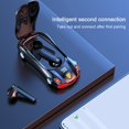 thumbnail image 5 of HOZVOMI Sports Car Style Wireless Bluetooth Headset, LED Power Display Charging Case, Low Delay, 30H Playtime, Noise Reduction, 5 of 9