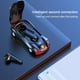 thumbnail image 5 of Auriculares inalámbricos Bluetooth TWS estilo de coche de carreras, baja latencia, larga duración, 5 of 9