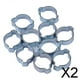 thumbnail image 1 of 2x 10x Abrazaderas de Manguera Galvanizadas Abrazaderas de Manguera para Tubos de 28 31 Mm 2 piezas, 1 of 8