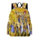 thumbnail image 1 of Caballeros Dorados-theme Backpack, Campus style schoolbag Bookbag with Adjustable Shoulder Straps And Large Zip Compartment, Unisex Travel Bags.42x30x15cm, 1 of 6