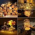 thumbnail image 3 of KEINXS Solar Waterfall String Lights Christmas Decorations, 3 of 7