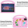 thumbnail image 5 of for Lenovo Tab M11 11.0" 2024 TB-330FU / TB-330XU / TB-331FC Silicone Kids Shockproof Cute Case with Handle, Multiple Angles Stand Rugged Cover with Removable Shoulder Strap, Pink, 5 of 9