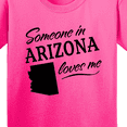 thumbnail image 4 of Inktastic Someone in Arizona Loves Me Youth T-Shirt, 4 of 5