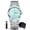 821 Sky Blue, variant on Business Men's Stainless Steel Waterproof Luminous Quartz Watches with Dual Calendar Display