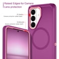 thumbnail image 4 of Petocase for Samsung Galaxy S26 Plus Case,Magnetic Military-Grade Drop 3 Layer Protection Rugged Phone Cover for Galaxy S26 Plus,Purple Pink, 4 of 8