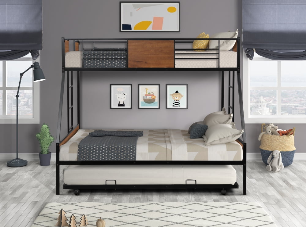 side by side bunk beds