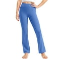 thumbnail image 2 of ameIAEA Girls Flare Legging Kids Bell Bottom Pants Girl High Waisted Workout Yoga Flared Pants, 2 of 6