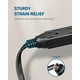 thumbnail image 4 of Cable de extensión DEWENWILS de 3 salidas, 3 pies, 16/3 AWG para interiores, negro, paquete de 2, 4 of 7