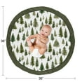 thumbnail image 4 of Sweet Jojo Designs Woodland Pine Tree Boy or Girl Gender Neutral Unisex Baby Tummy Time Play Mat, 4 of 4