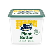 Blue Bonnet Keto, Non-Dairy, Plant-Based Butter Spread, Keto Friendly, 15 oz
